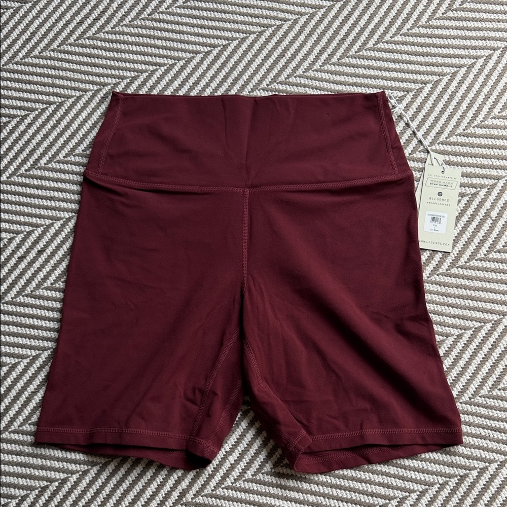 Legends Burgundy Bile Shorts